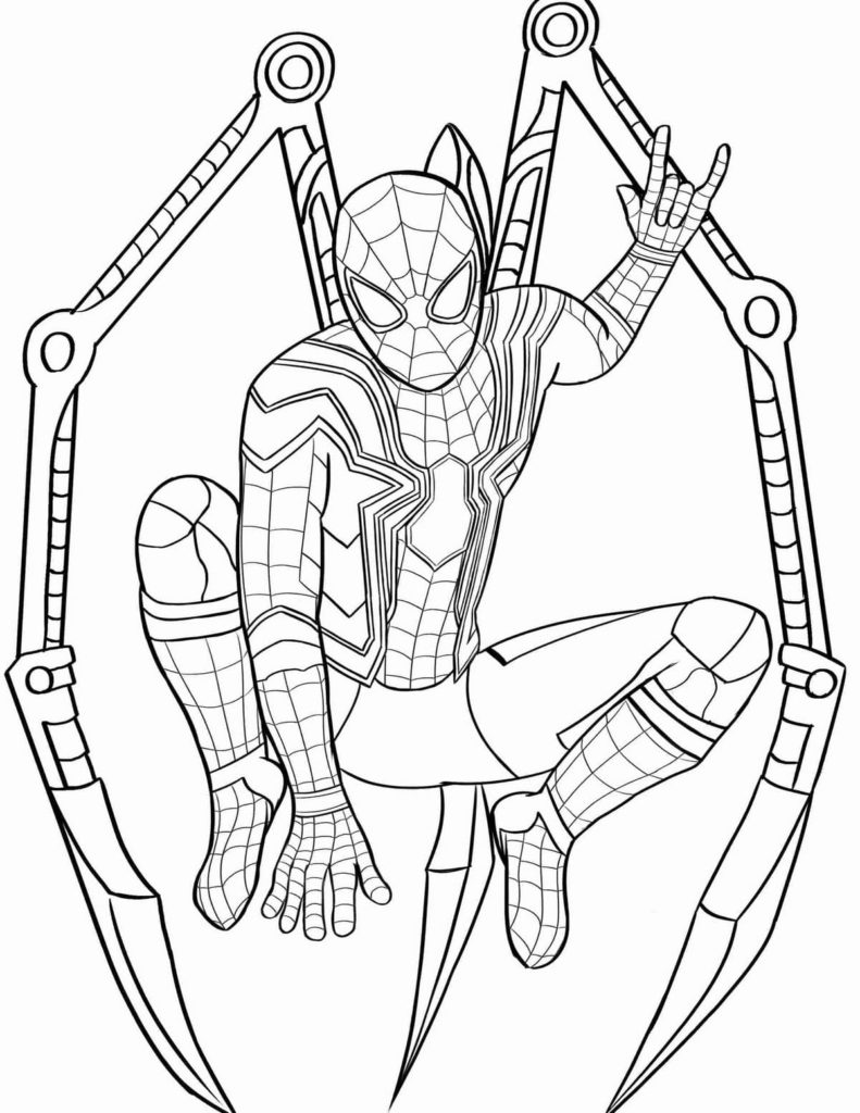 Spiderman Coloring Pages