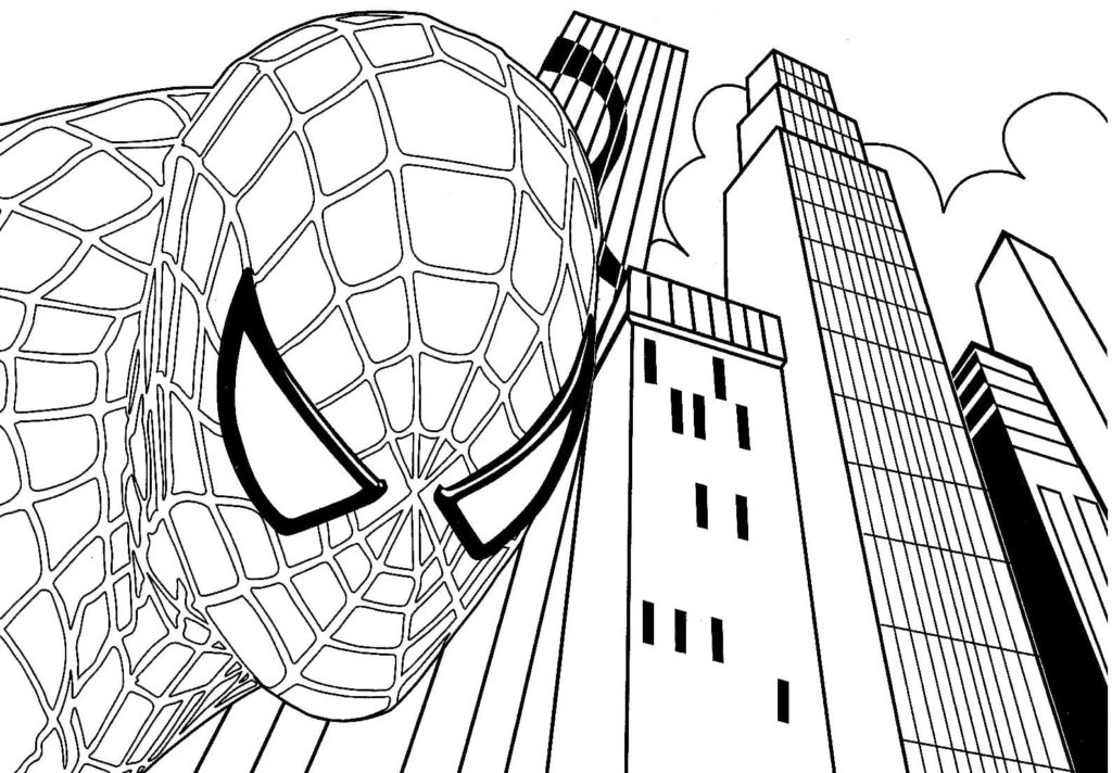 Spiderman Coloring Pages. 