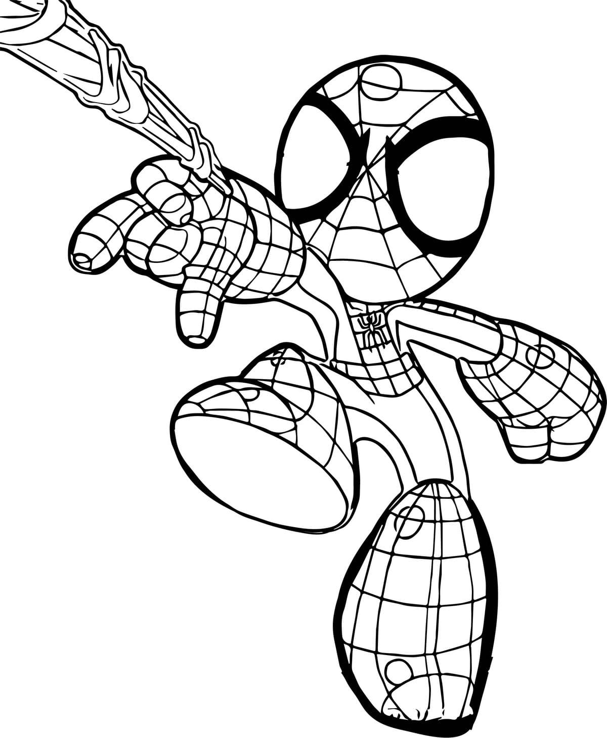Coloriages Spiderman à imprimer  Wonderday.com