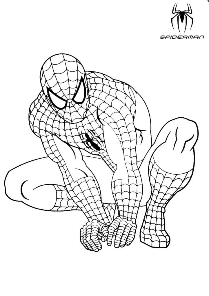 Ausmalbilder Spiderman