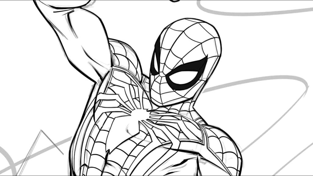 Ausmalbilder Spiderman
