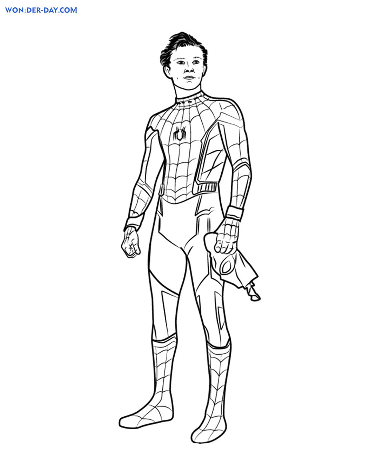 Dibujos de Spiderman para Colorear 