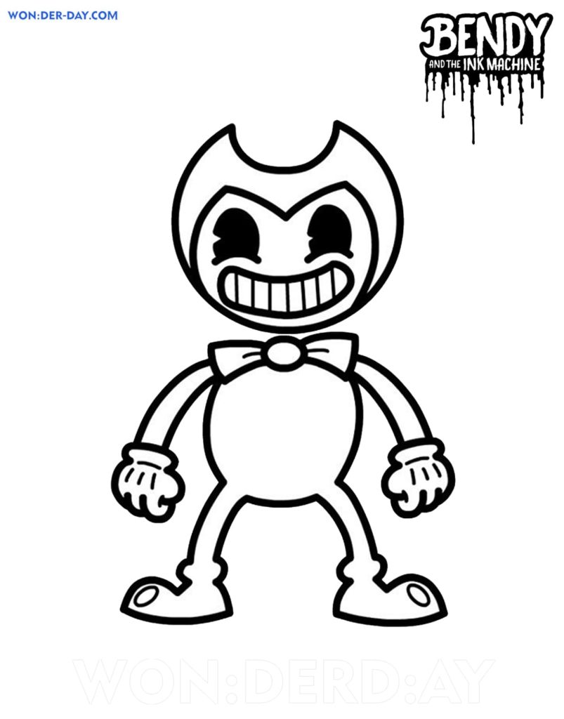 Coloriages Bendy