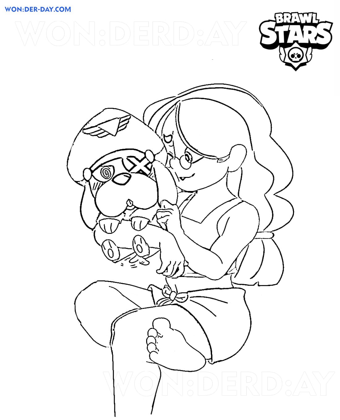 Colonel Ruffs Brawl Stars Coloring Pages 2021 Printable - brawl stars tekeningen kolonel ruffs