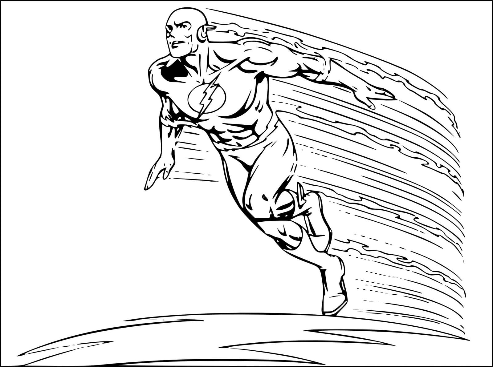 The Flash Coloring Pages Cw - Infoupdate.org