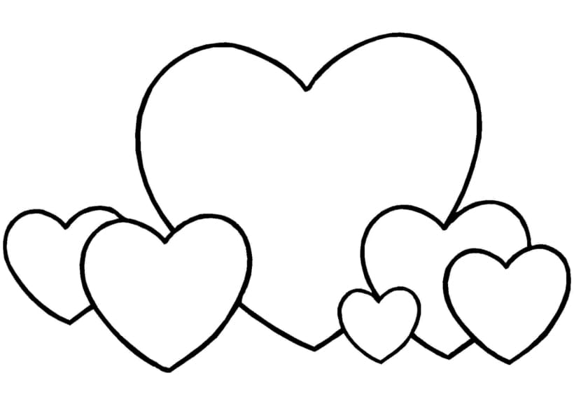 Dibujos de corazones para Colorear | WONDER DAY — Dibujos para colorear para  niños y adultos