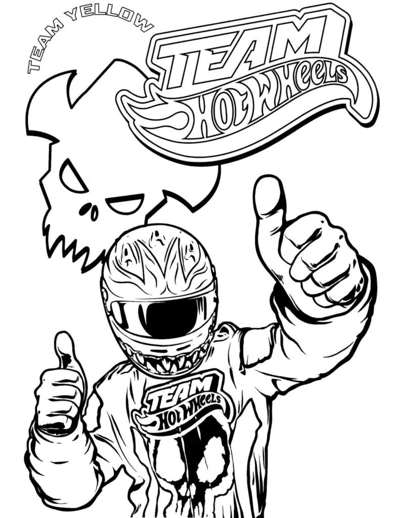 Hot Wheels Coloring Pages