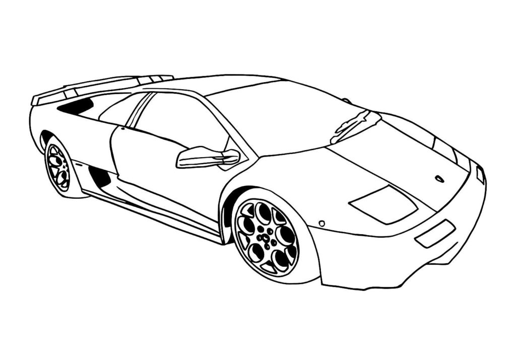 Dibujos de Lamborghini para Colorear