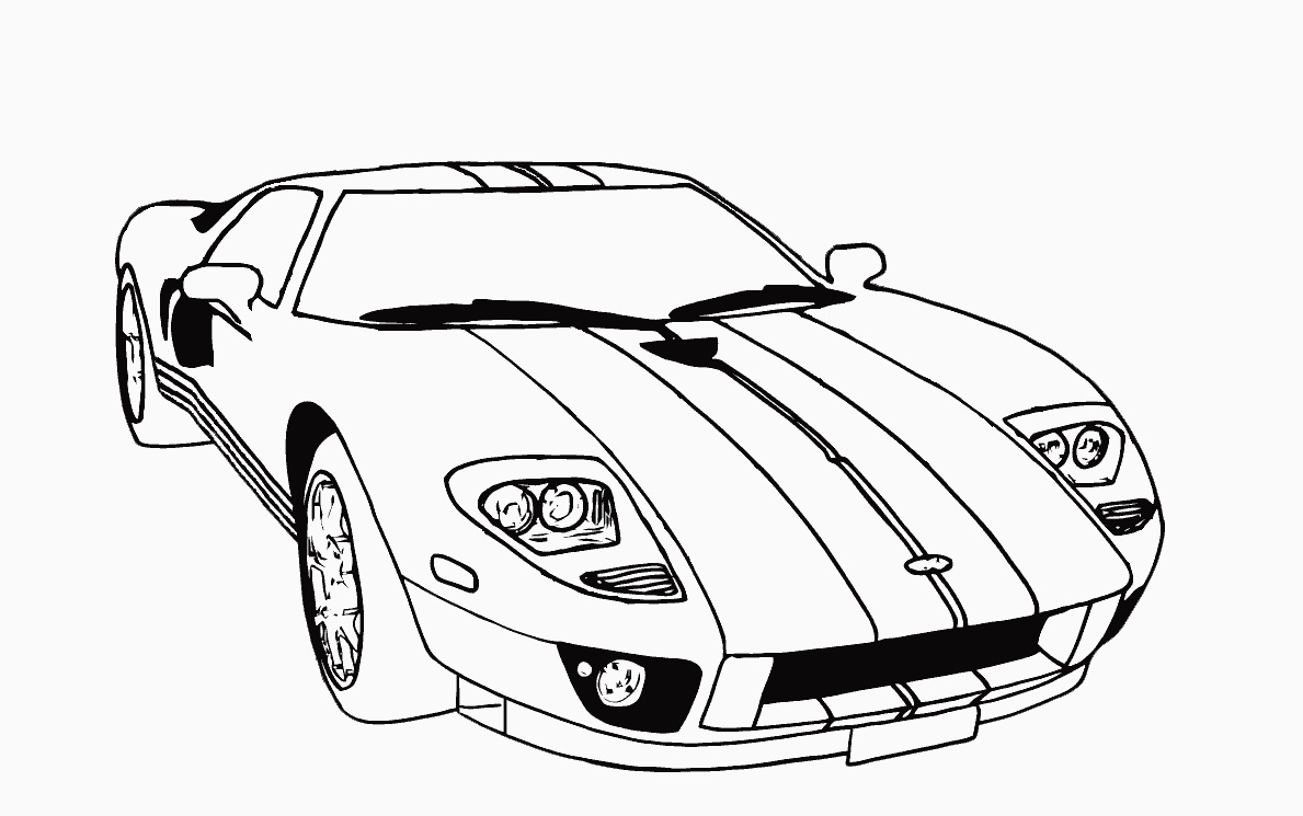 Desenhos para colorir de desenho para colorir de uma lamborghini murcielago  