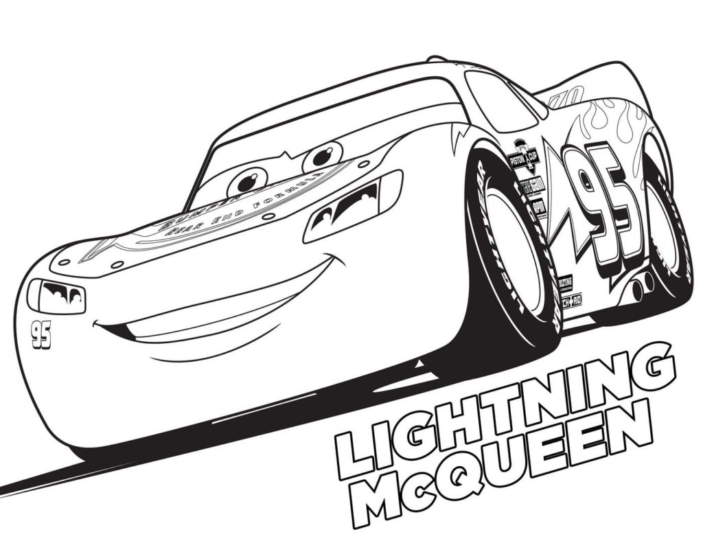 Lightning Mcqueen coloring pages   Free coloring pages