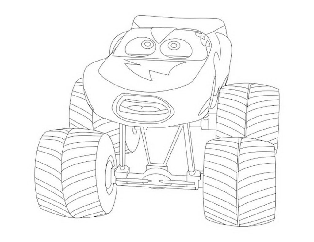 Lightning Mcqueen coloring pages