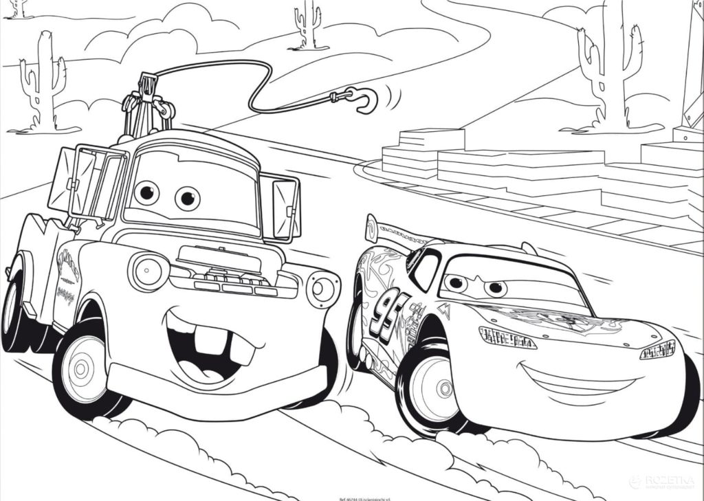 Ausmalbilder Disney Cars