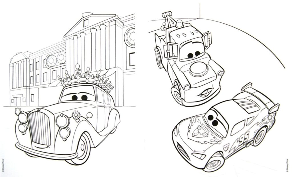 Ausmalbilder Disney Cars