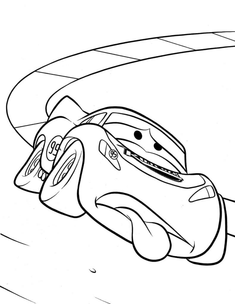 Lightning Mcqueen coloring pages   Free coloring pages