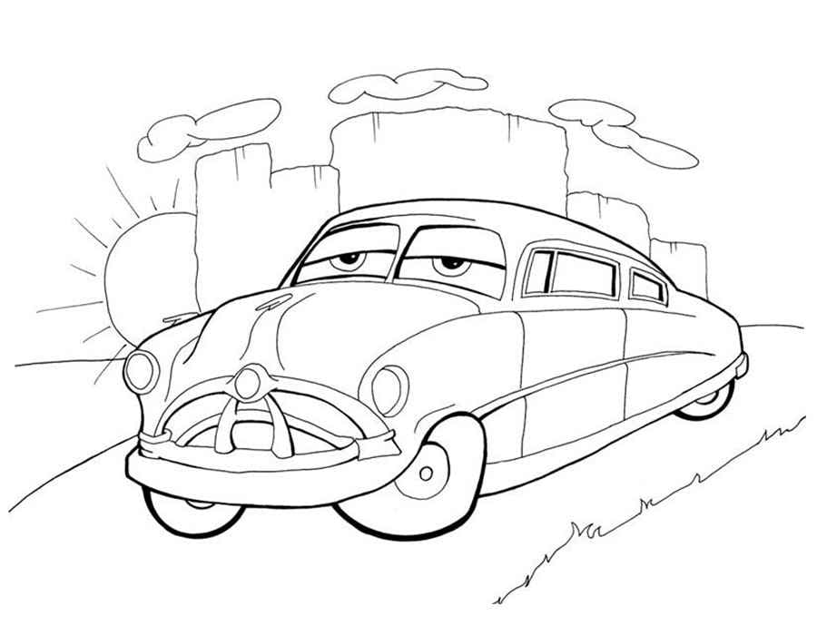 Lightning Mcqueen coloring pages