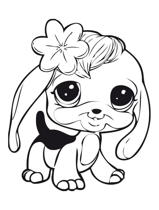 Desenhos de Littlest Pet Shop para colorir
