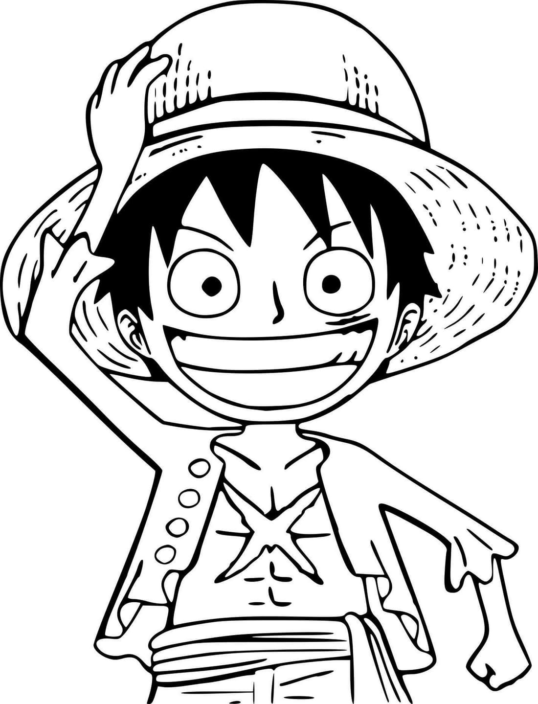 150+ Desenhos do One Piece para Imprimir e Colorir/Pintar