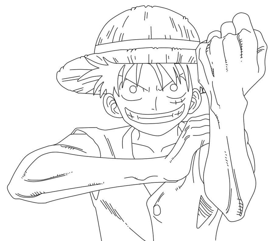 Desenhos para colorir One Piece