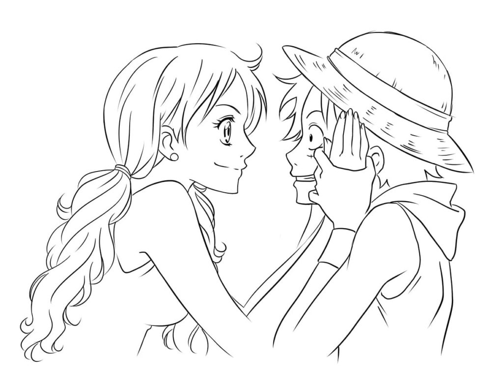Dibujos para colorear One Piece