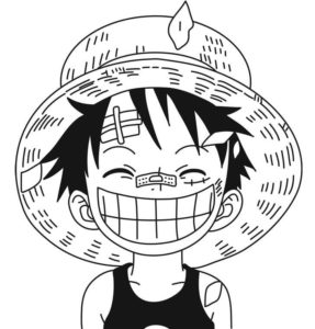 One Piece Coloring pages. Download and print for free