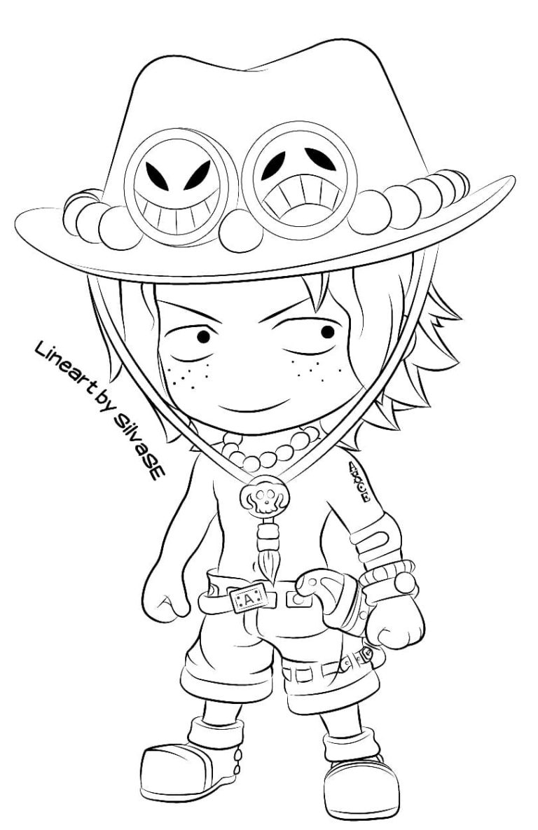 One Piece Coloring pages. Download and print for free