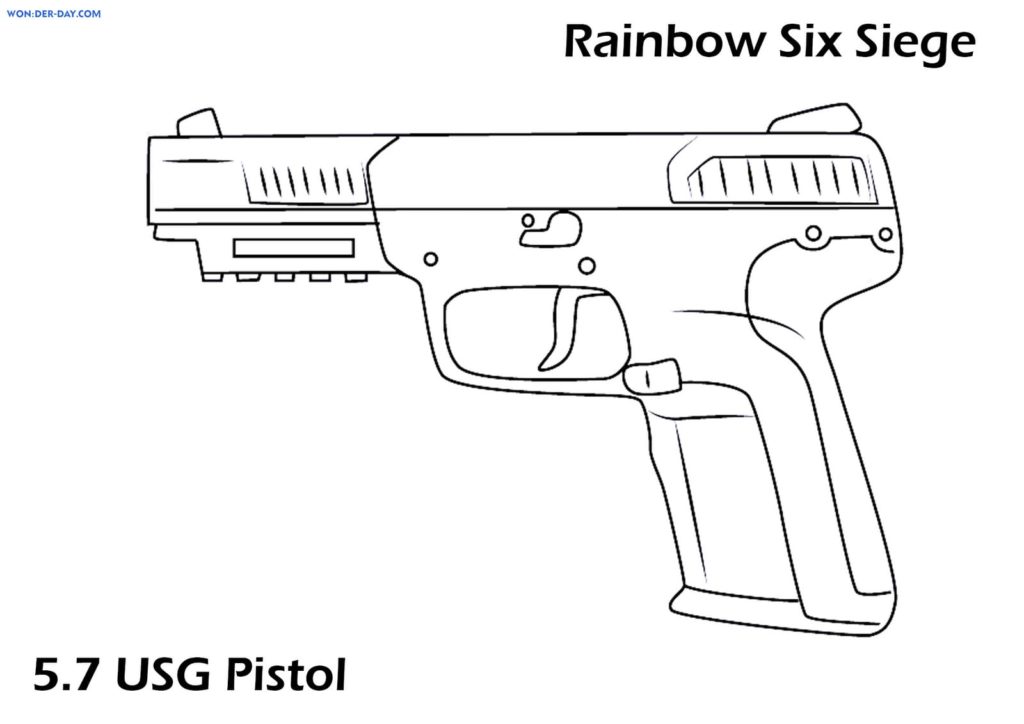 Rainbow Six Siege coloring pages. Print for free