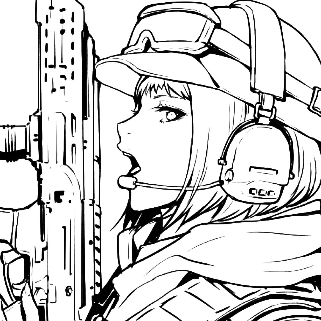 Rainbow Six Siege coloring pages. Print for free | WONDER DAY