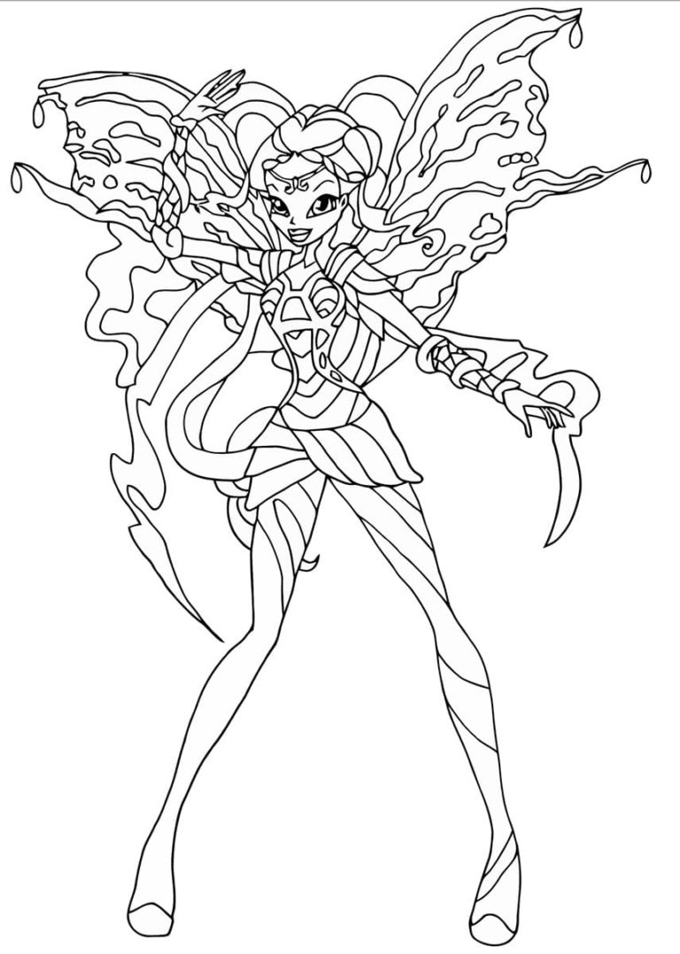 Winx Club coloring pages. Print for free | WONDER DAY — Coloring pages ...