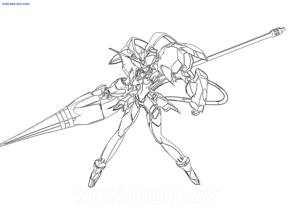 Darling in the Franxx Coloring Pages