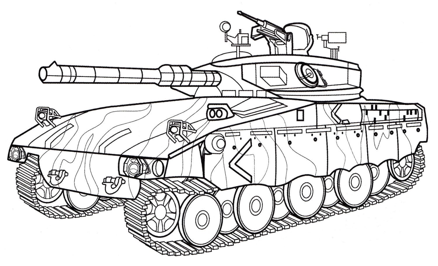 Tanks coloring pages - 100 Free coloring pages for Boys