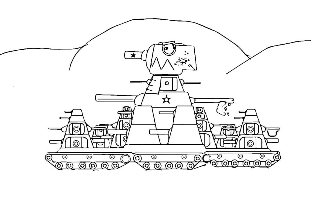 Tanks coloring pages