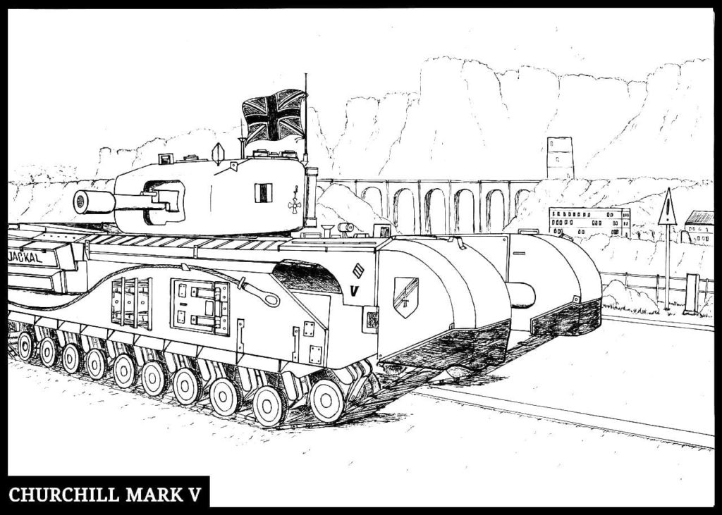 Ausmalbilder Panzer