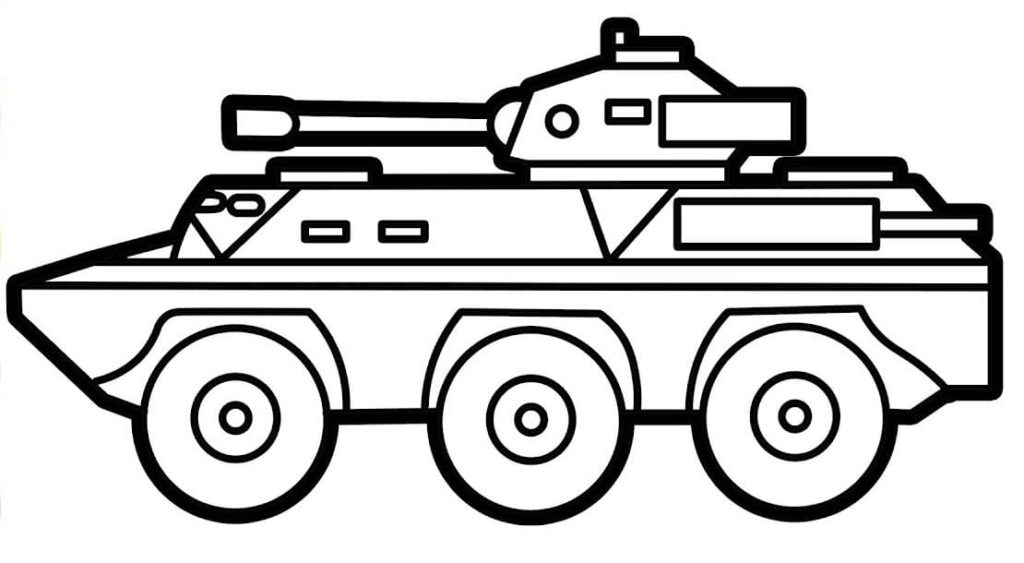 Tanks coloring pages