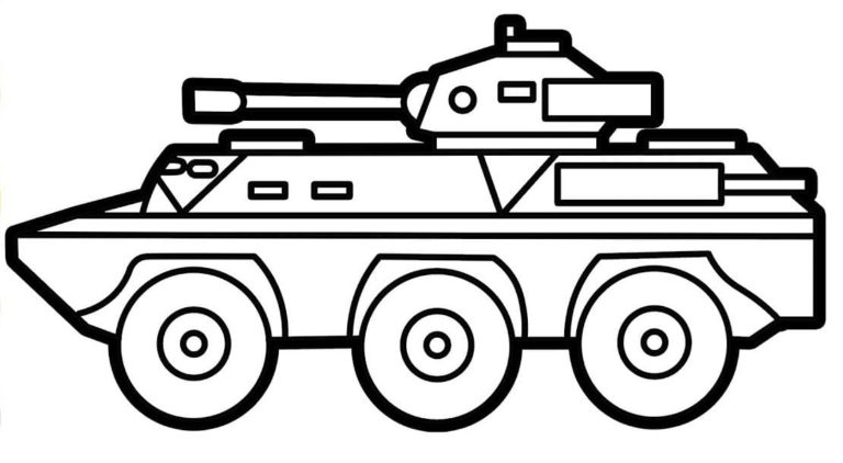 Танки картинки для детей из мультика для раскрашивания
