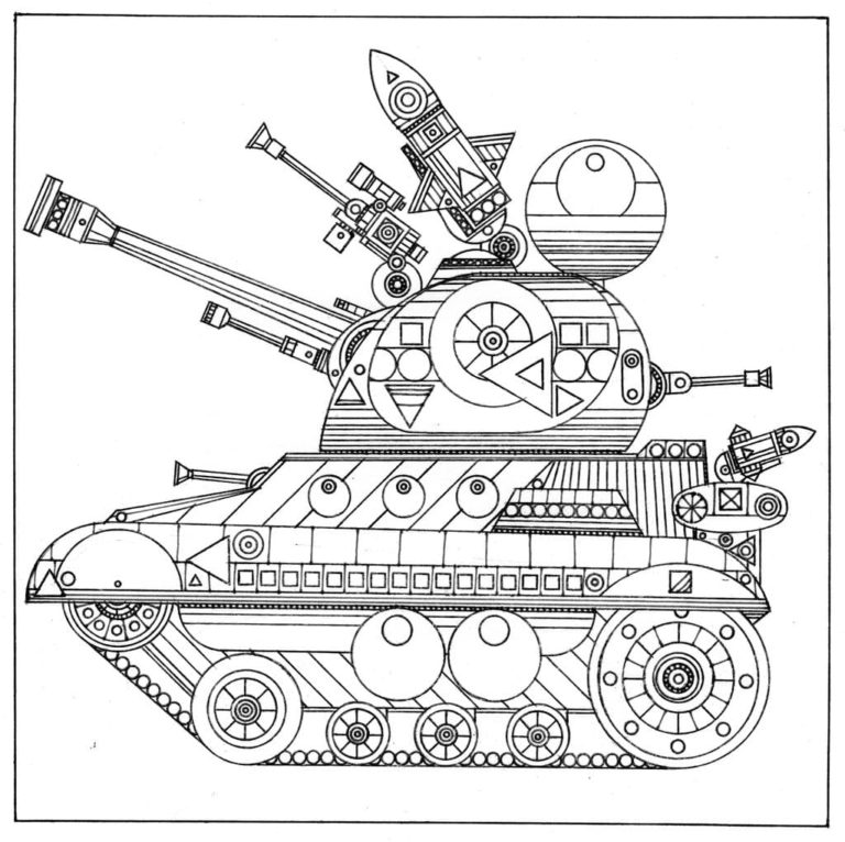 Танки мультики картинки раскраски