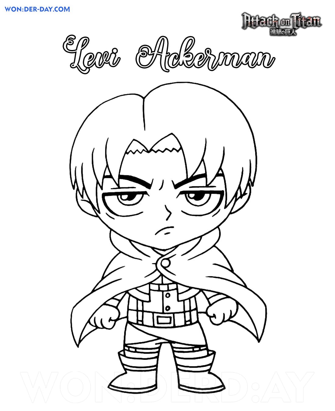Attack on Titan coloring pages   Free printable coloring pages