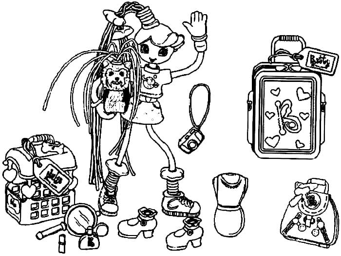 Betty Spaghetty Coloring Pages