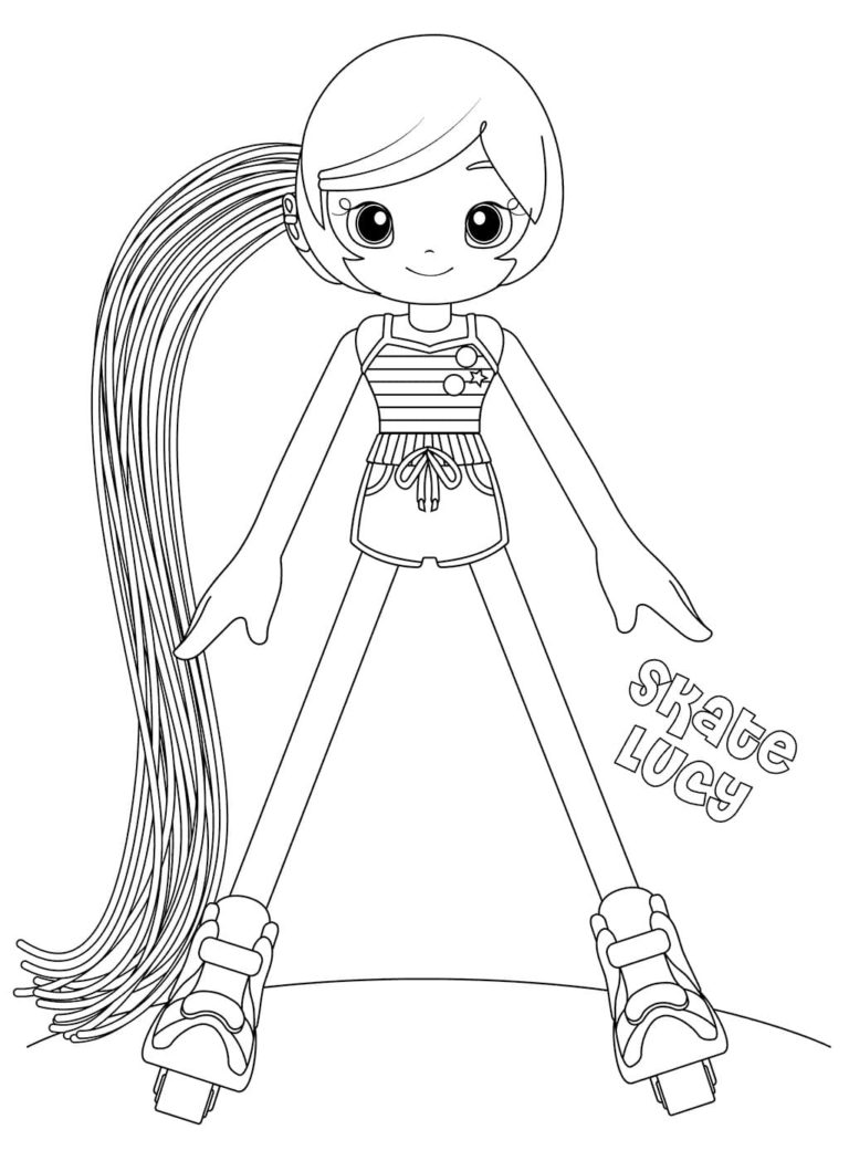 Betty Spaghetty Coloring Pages - Free coloring pages for Girls