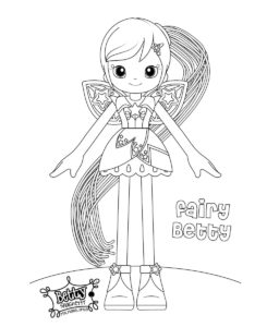 Betty Spaghetty Coloring Pages - Free coloring pages for Girls