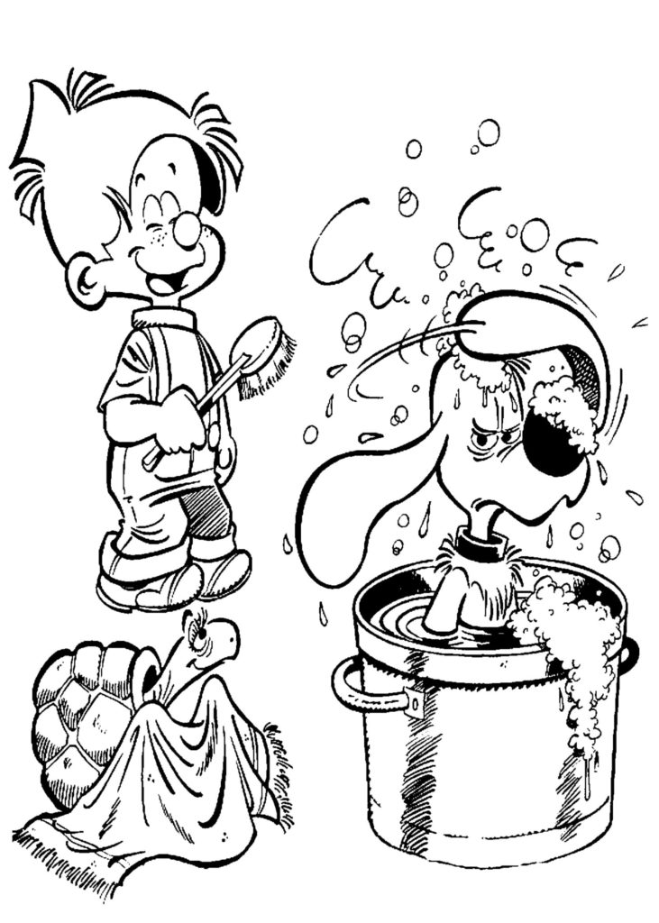 Billy and Buddy Coloring Pages. Free coloring pages