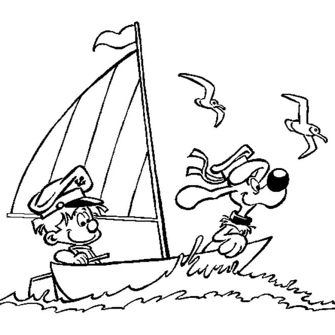 Billy and Buddy Coloring Pages. Free coloring pages