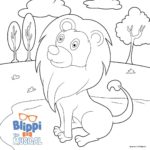 Free Printable Blippi Coloring Pages For Kids | WONDER DAY — Coloring