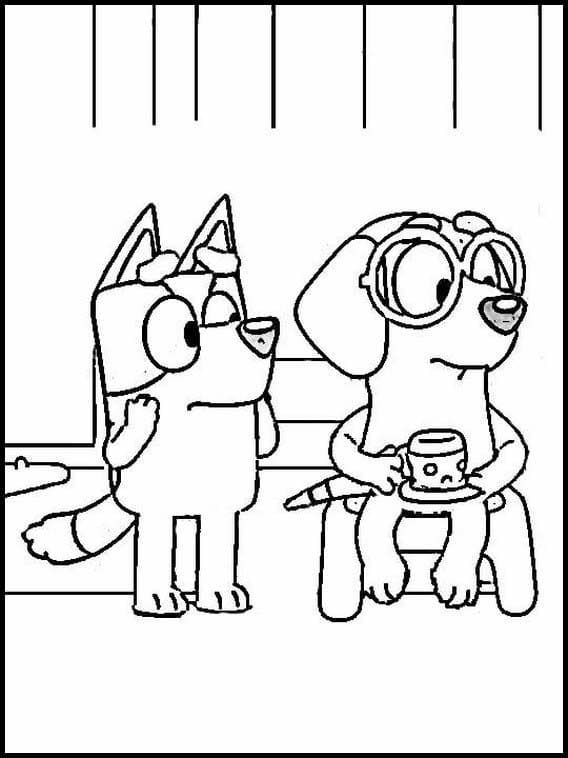 Download Bluey Coloring Pages Print Or Download For Free Wonder Day