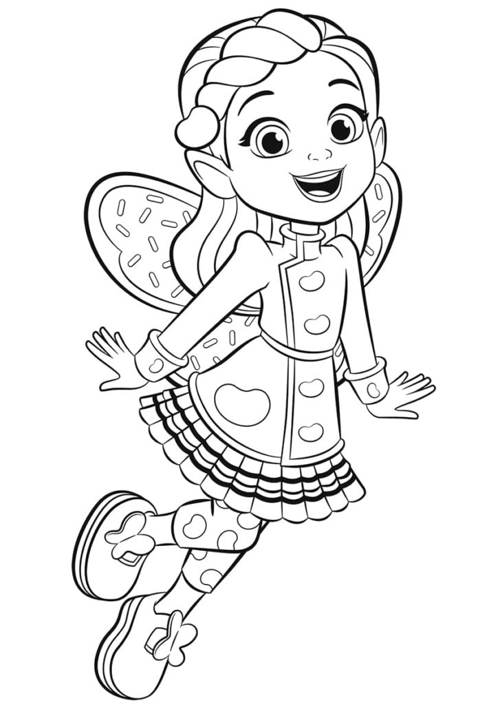 Butterbean's Cafe Coloring Pages