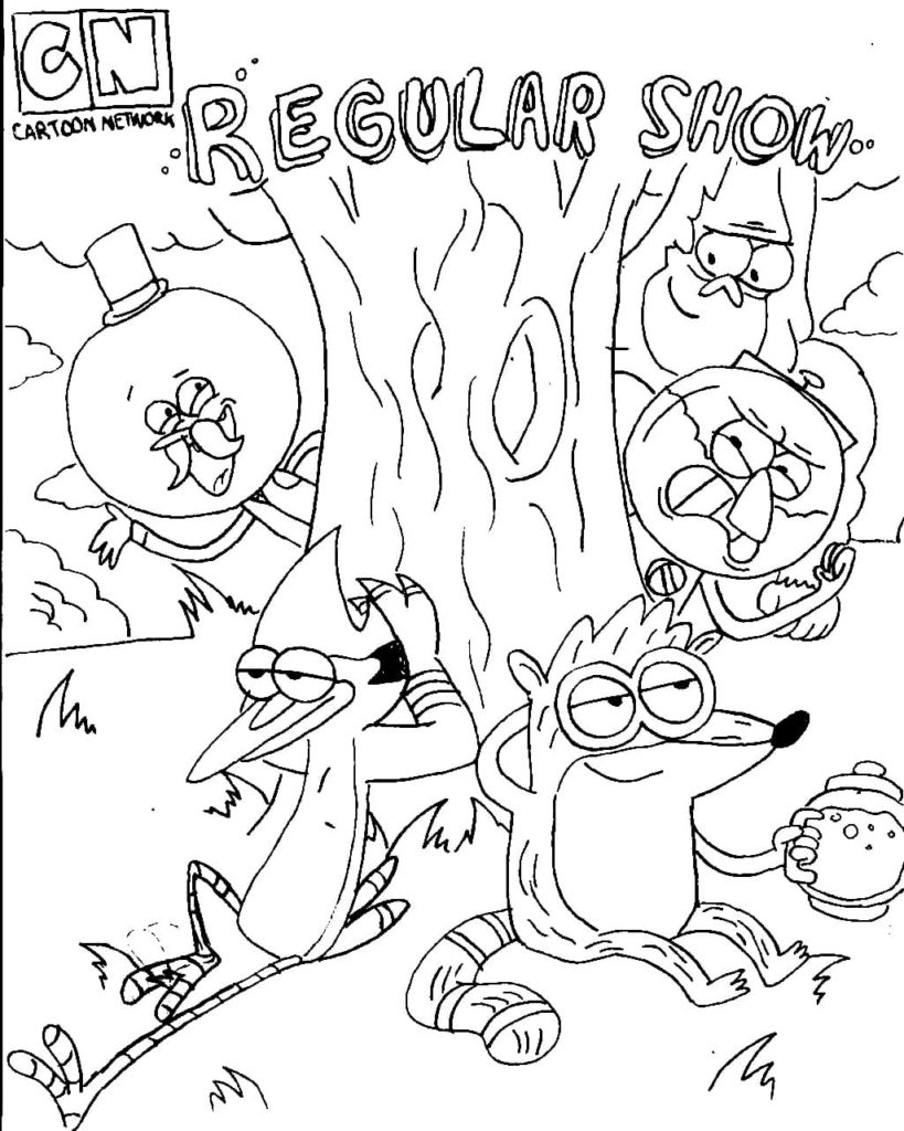Cartoon Network Coloring Pages   20 Free Coloring pages