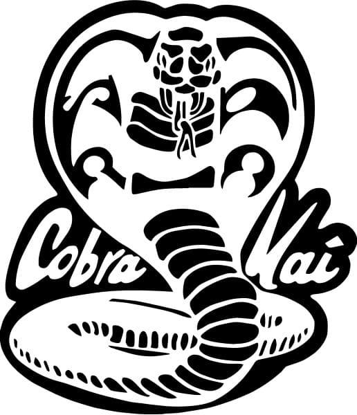 Coloriage Cobra Kai