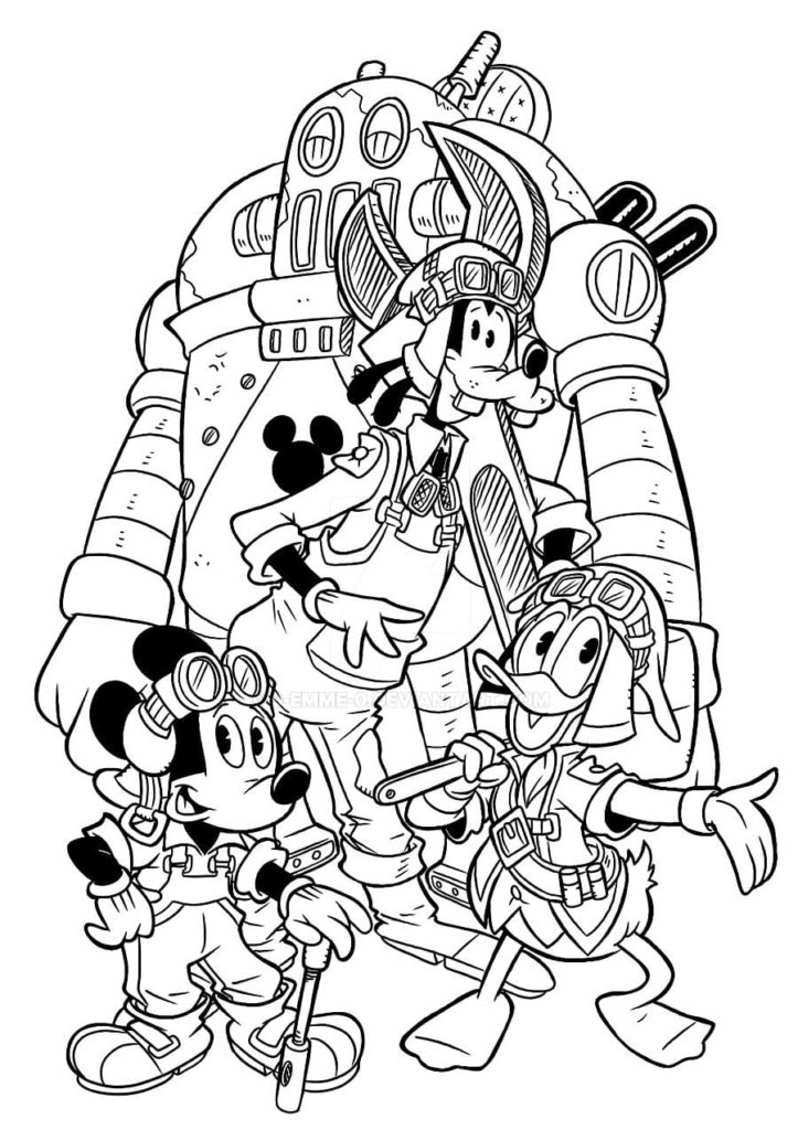 Desenhos para colorir da Disney
