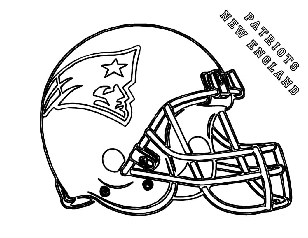 New England Patriots And Coloring Pages