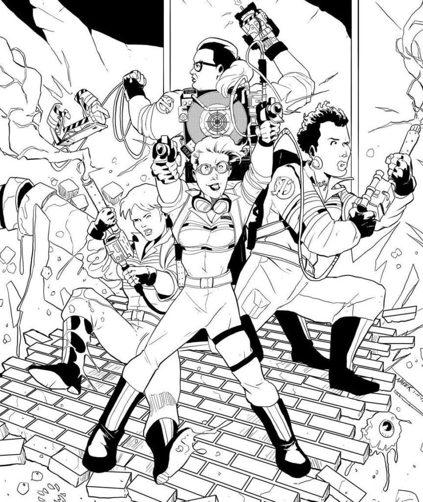 Coloriages Ghostbusters