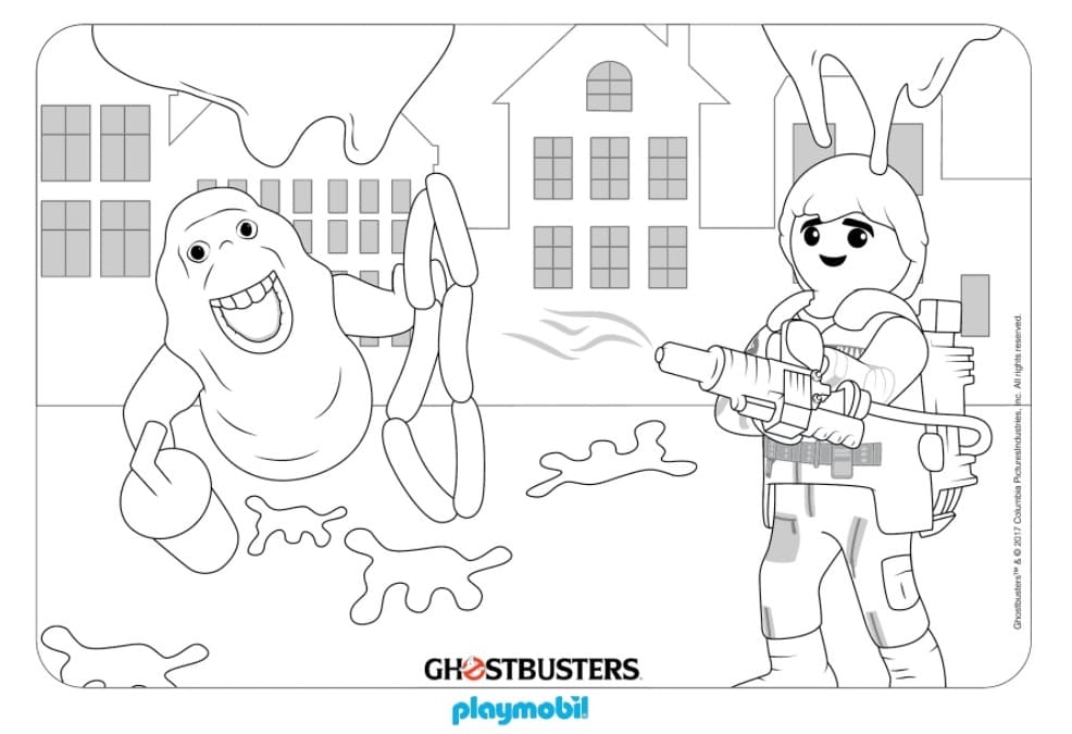 Disegni da colorare Ghostbusters